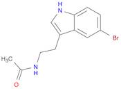 Acetamide, N-[2-(5-bromo-1H-indol-3-yl)ethyl]-