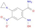 Benzamide, 5-(1-aziridinyl)-2-(hydroxyamino)-4-nitro-