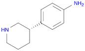 Benzenamine, 4-(3S)-3-piperidinyl-