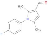 1H-Pyrrole-3-carboxaldehyde, 1-(4-fluorophenyl)-2,5-dimethyl-