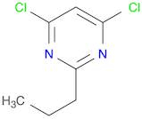 Pyrimidine, 4,6-dichloro-2-propyl-