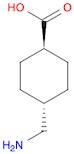 Cyclohexanecarboxylic acid, 4-(aminomethyl)-, trans-