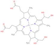 Zincate(2-), [7,12-bis(1,2-dihydroxyethyl)-3,8,13,17-tetramethyl-21H,23H-porphine-2,18-dipropanoat…