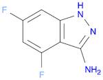 1H-Indazol-3-amine, 4,6-difluoro-