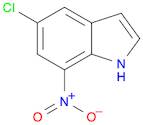 1H-Indole, 5-chloro-7-nitro-