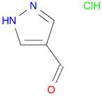 1H-Pyrazole-4-carboxaldehyde, hydrochloride (1:1)