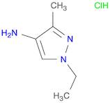 1H-Pyrazol-4-amine, 1-ethyl-3-methyl-, hydrochloride (1:1)