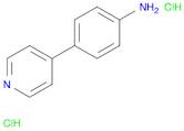 Benzenamine, 4-(4-pyridinyl)-, hydrochloride (1:2)