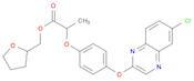 Propanoic acid, 2-[4-[(6-chloro-2-quinoxalinyl)oxy]phenoxy]-, (tetrahydro-2-furanyl)methyl ester