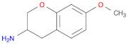 2H-1-Benzopyran-3-amine, 3,4-dihydro-7-methoxy-