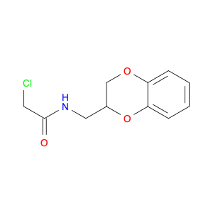 Acetamide, 2-chloro-N-[(2,3-dihydro-1,4-benzodioxin-2-yl)methyl]-