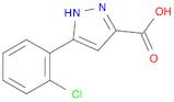 1H-Pyrazole-3-carboxylic acid, 5-(2-chlorophenyl)-