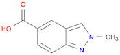 2H-Indazole-5-carboxylic acid, 2-methyl-