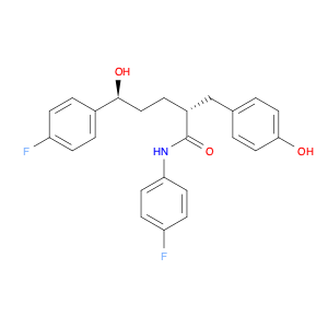 Benzenepentanamide, 4-fluoro-N-(4-fluorophenyl)-δ-hydroxy-α-[(4-hydroxyphenyl)methyl]-, (αR,δS)-