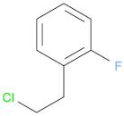 Benzene, 1-(2-chloroethyl)-2-fluoro-