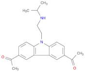 Ethanone, 1,1'-[9-[2-[(1-methylethyl)amino]ethyl]-9H-carbazole-3,6-diyl]bis-