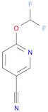 3-Pyridinecarbonitrile, 6-(difluoromethoxy)-