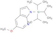 1H-Pyrrolo[2,3-b]pyridine, 5-methoxy-1-[tris(1-methylethyl)silyl]-