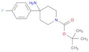 1-Piperidinecarboxylic acid, 4-amino-4-(4-fluorophenyl)-, 1,1-dimethylethyl ester