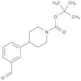 1-Piperidinecarboxylic acid, 4-(3-formylphenyl)-, 1,1-dimethylethyl ester