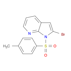 1H-Pyrrolo[2,3-b]pyridine, 2-broMo-1-[(4-Methylphenyl)sulfonyl]-