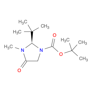 1-Imidazolidinecarboxylic acid, 2-(1,1-dimethylethyl)-3-methyl-4-oxo-, 1,1-dimethylethyl ester, ...