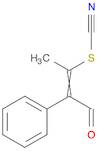 Thiocyanic acid, 1-methyl-3-oxo-2-phenyl-1-propen-1-yl ester