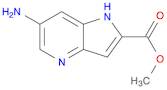 1H-Pyrrolo[3,2-b]pyridine-2-carboxylic acid, 6-amino-, methyl ester