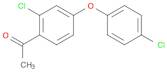 Ethanone, 1-[2-chloro-4-(4-chlorophenoxy)phenyl]-