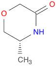 3-Morpholinone, 5-methyl-, (5R)-