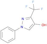 1H-Pyrazol-4-ol, 1-phenyl-3-(trifluoromethyl)-