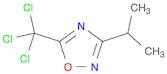 1,2,4-Oxadiazole, 3-(1-methylethyl)-5-(trichloromethyl)-