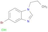 1H-Benzimidazole, 5-bromo-1-propyl-, hydrochloride (1:1)