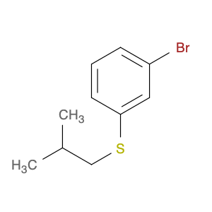 Benzene, 1-bromo-3-[(2-methylpropyl)thio]-