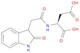 L-Aspartic acid, N-[2-(2,3-dihydro-2-oxo-1H-indol-3-yl)acetyl]-