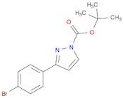 1H-Pyrazole-1-carboxylic acid, 3-(4-bromophenyl)-, 1,1-dimethylethyl ester