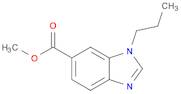 1H-Benzimidazole-6-carboxylic acid, 1-propyl-, methyl ester