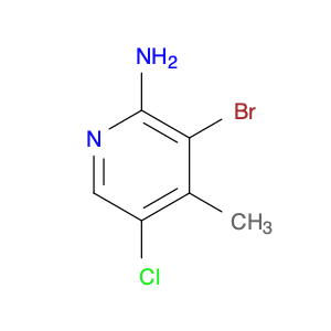 2-Pyridinamine, 3-bromo-5-chloro-4-methyl-