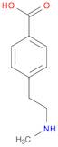 Benzoic acid, 4-[2-(methylamino)ethyl]-