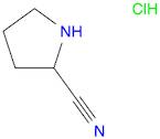 2-Pyrrolidinecarbonitrile, hydrochloride (1:1)