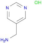 5-Pyrimidinemethanamine, hydrochloride (1:1)