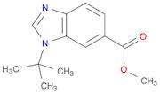 1H-Benzimidazole-6-carboxylic acid, 1-(1,1-dimethylethyl)-, methyl ester