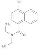 1-Naphthalenecarboxamide, 4-bromo-N,N-diethyl-