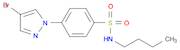 Benzenesulfonamide, 4-(4-bromo-1H-pyrazol-1-yl)-N-butyl-