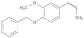 Benzene, 2-methoxy-1-(phenylmethoxy)-4-(1-propen-1-yl)-