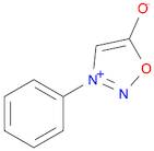 1,2,3-Oxadiazolium, 5-hydroxy-3-phenyl-, inner salt