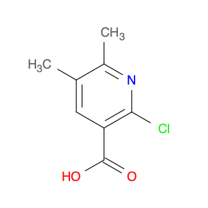 3-Pyridinecarboxylic acid, 2-chloro-5,6-dimethyl-