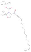 3-Oxazolidinecarboxylic acid, 2,2-dimethyl-4-(1-oxo-2-hexadecyn-1-yl)-, 1,1-dimethylethyl ester, (…