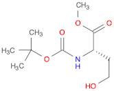 L-Homoserine, N-[(1,1-dimethylethoxy)carbonyl]-, methyl ester