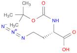 Butanoic acid, 4-azido-2-[[(1,1-dimethylethoxy)carbonyl]amino]-, (2S)-